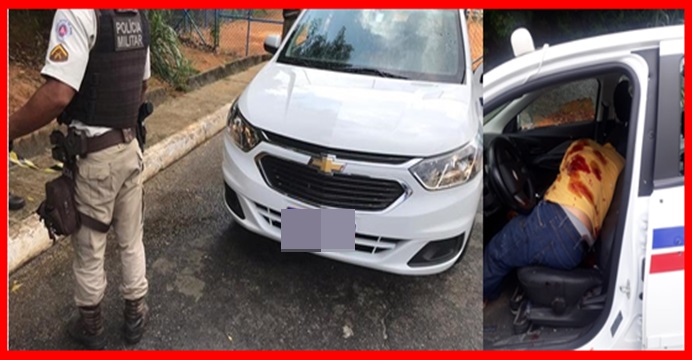 Salvador não existe segurança pública taxista é executado com 25 tiros em via pública