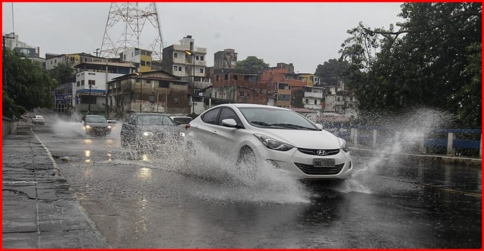 Cidade Baixa têm maiores volumes de chuva nesta segunda-feira diz  Codesal