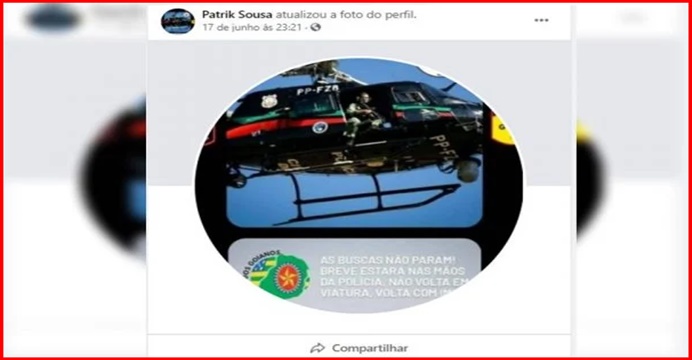 Na mata, Lázaro criou perfil fake para acompanhar notícias. Veja