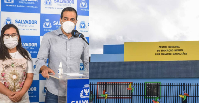 Salvador ganha Cmei reconstruído e moderno em Cosme de Farias