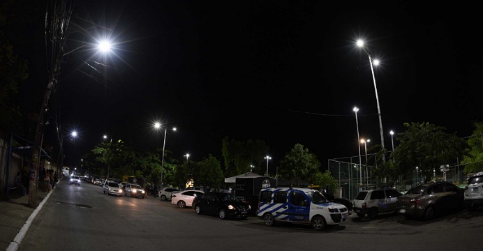 Stella Maris ganha iluminação modernizada em LED