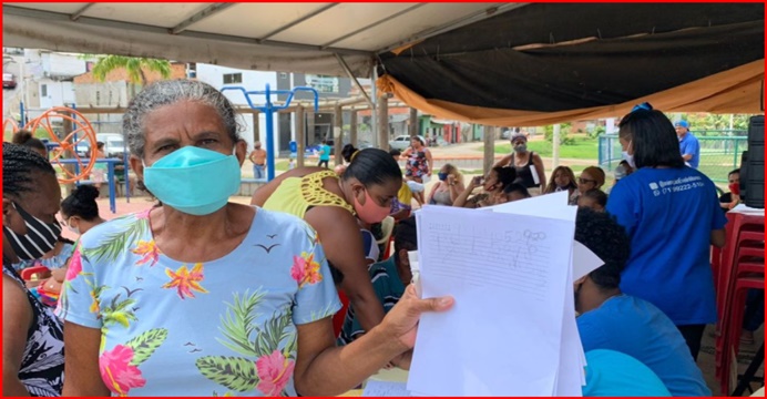 ‘Queria que tivesse mais vezes’, afirma dona Telma sobre ação social promovida por Marcelo Guimarães Filho em Marechal Rondon