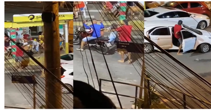 Assaltantes armados roubam clientes de bar no Engenho Velho de Brotas; assista