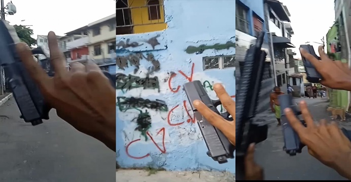 CV ocupa Divinéia, área que era dominada pelo BDM; veja vídeos