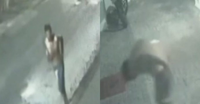 VÍDEO: Homem invade condomínio de Salvador para estuprar turista, se corta com vidro e morre