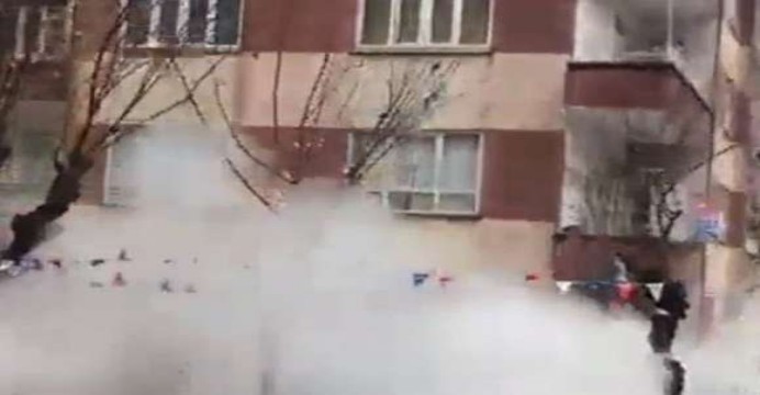 Desabamentos, mortes e terremoto na Turquia.