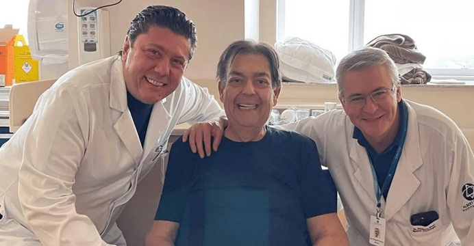 Após cinco dias internado, Faustão recebe alta hospitalar