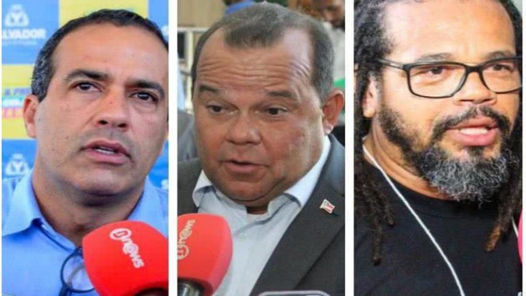 Candidatos à prefeitura de Salvador apostam em “biografia” e em críticas a adversários em primeiro dia de propaganda eleitoral