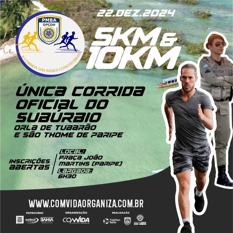 Prepare-se para a II Corrida das Bases Comunitárias!🏃‍♀️🏃‍♂️