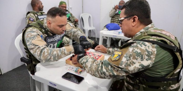 Guarda Municipal promove iniciativa visando bem-estar dos profissionais de segurança do Festival da Virada