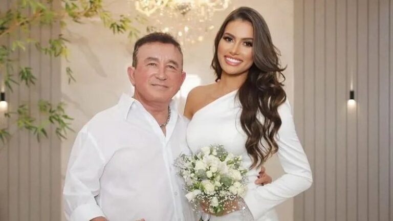 Casamento de Amado Batista com noiva 51 anos mais nova termina em barraco; entenda