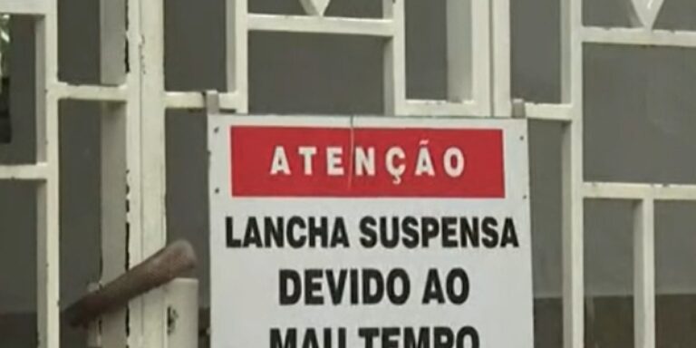 Travessia Salvador-Mar Grande é suspensa por conta das fortes chuvas