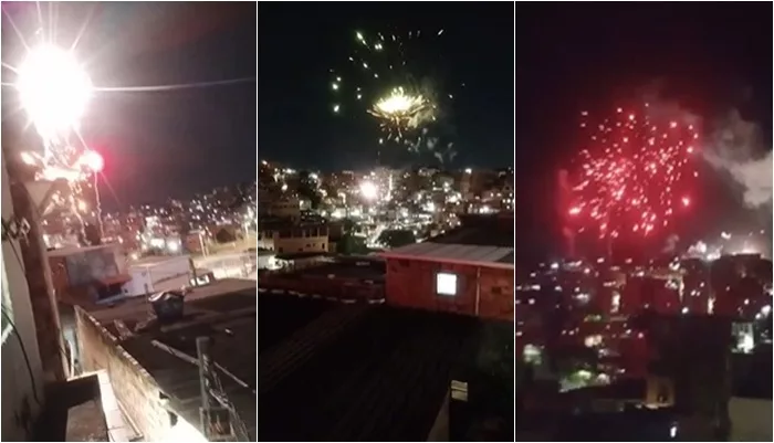 Com intenso foguetório, traficantes comemoram avanço do PCC em bairros de Salvador