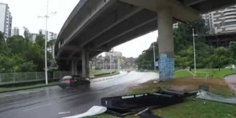 Jovem morre após bater carro em poste na Avenida ACM