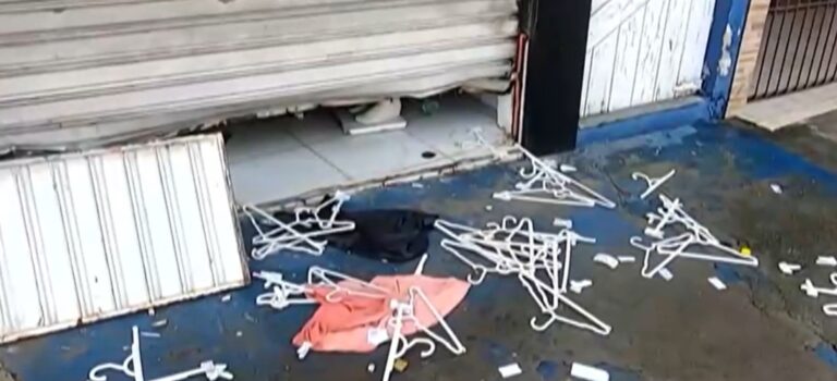 Loja de roupas é arrombada durante a madrugada em Itapuã