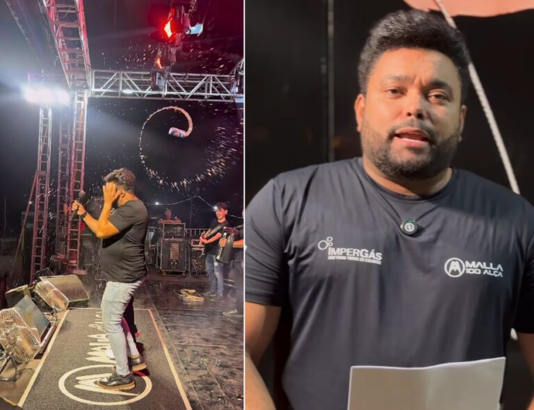 Saiba quem é Rick Rocha, vocalista da Malla 100 Alça atingido por lata durante show em MT; vídeo