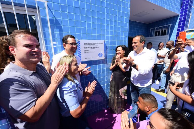 *Prefeitura entrega novo centro de educação infantil no Arenoso com o dobro de vagas em tempo integral