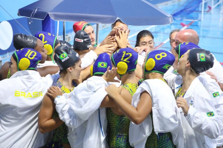Brasil vence México e avança no Mundial Sub-20 Feminino de polo aquático em Salvador