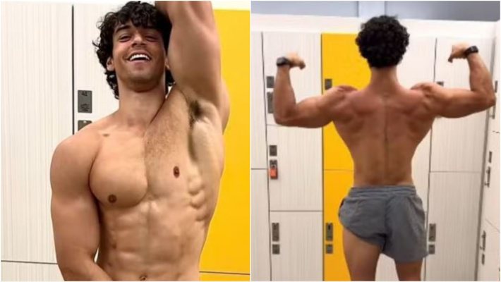 Corpo perfeito? Internauta identifica “defeito” em físico sarado do filho de Xanddy e Carla Perez