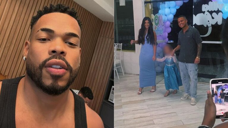 Cristian Bell explica ausência no aniversário da filha e leva invertida de Camilinha NascimentoP