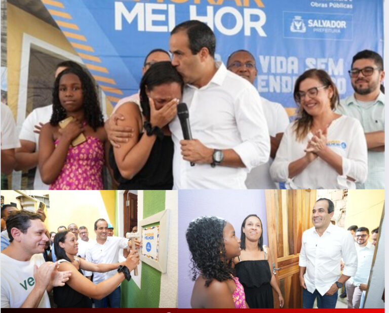 *Pituaçu recebe Morar Melhor pela segunda vez e alcança 300 casas reformadas pelo programa*