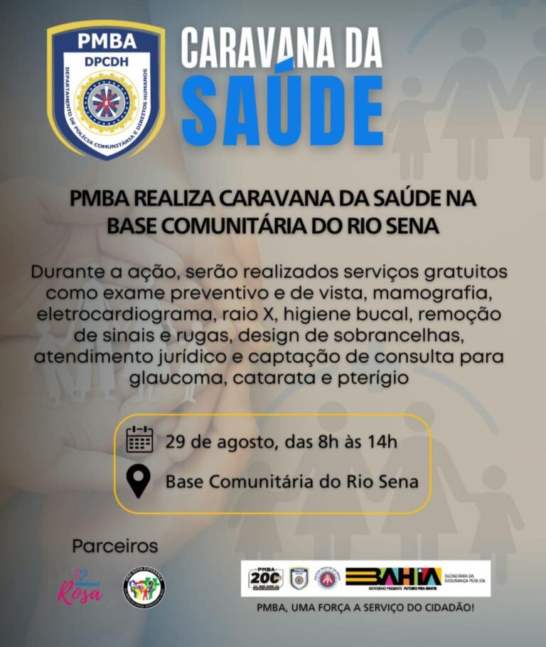 Caravana da Saúde chega ao bairro Rio Sena