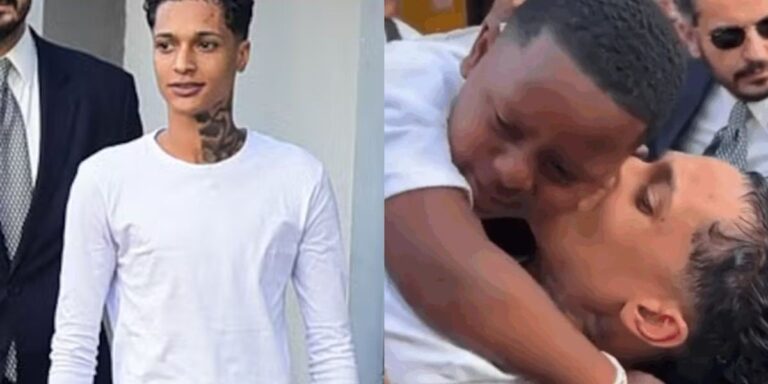 Oruam reencontra filho do coração em momento emocionante após deixar a prisão