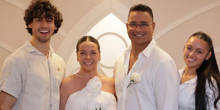Xanddy e Carla Perez renovam votos de casamento em cerimônia romântica em Las Vegas