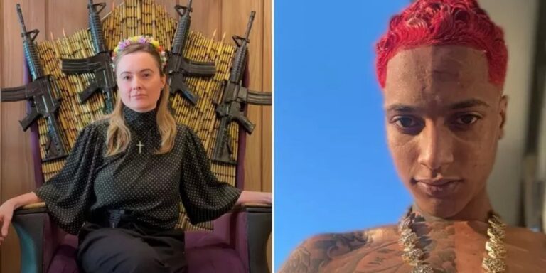 Após foto de deputada em “trono” de fuzis viralizar, Oruam critica: ‘Se eu postar é apologia ao crime’