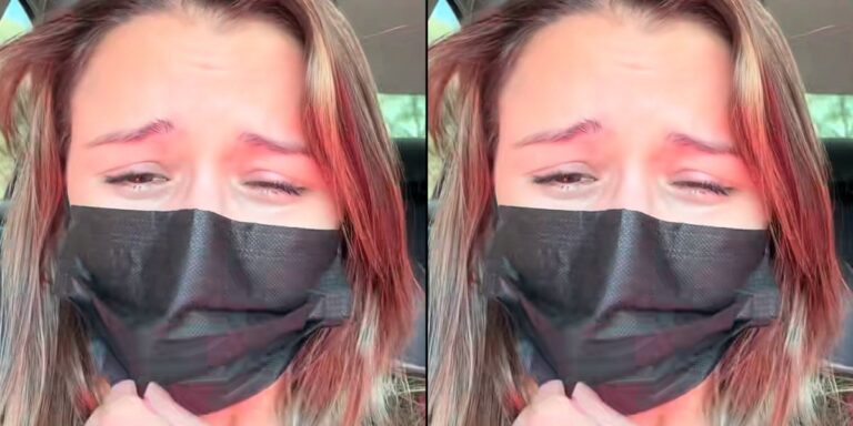 Mulher chora após realizar procedimento estético malsucedido: “Deveria ser proibido”