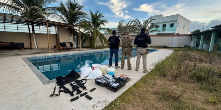 Depósito do tráfico é desarticulado na Bahia e líder do grupo é preso em São Paulo