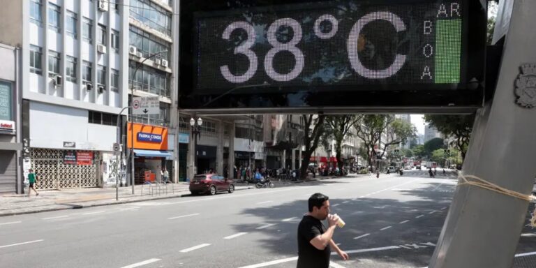 São Paulo tem dia mais quente de dezembro desde 1943