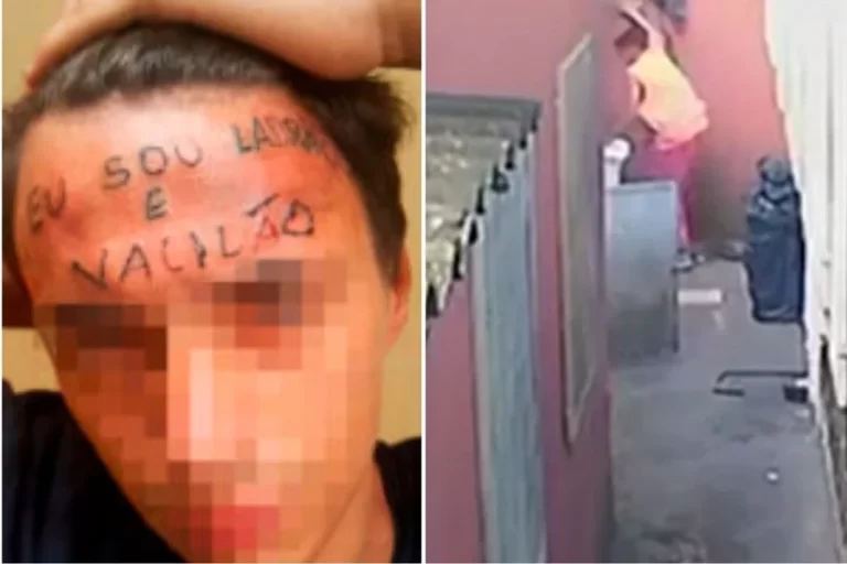 Jovem com testa tatuada “ladrão e vacilão” foi preso após furtar UBS. Vídeo