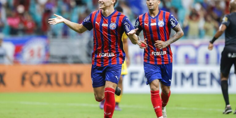 Pivetes de Aço se destacam, Bahia goleia Porto e segue 100% no Campeonato Baiano