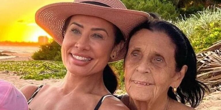 Scheila Carvalho tranquiliza fãs e revela perda da mãe em enchente em Minas Gerais