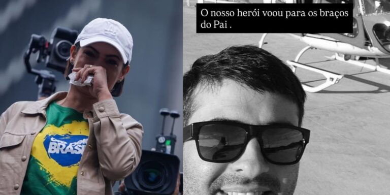 Michelle lamenta morte do comandante Felipe, baleado na cabeça em operação no Rio