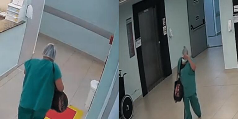 Técnica de enfermagem é flagrada tentando levar recém-nascida de maternidade em Teresina
