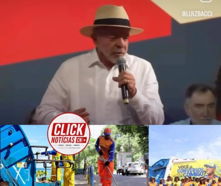 **LULA CAUSA REVOLTA AO FALAR SOBRE PROFISSÃO DE LIXEIRO**