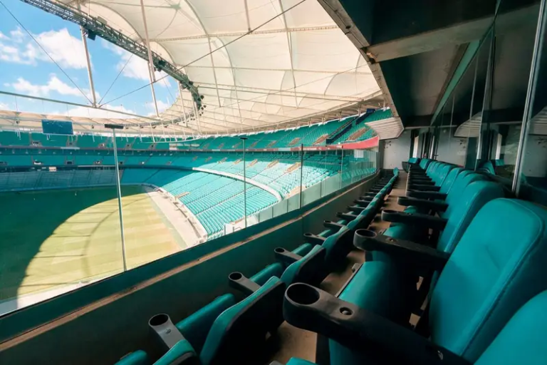 Arena Fonte Nova lança Camarote Select com espaço para 60 pessoas, vista total do campo e estrutura para eventos corporativos