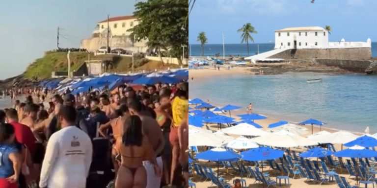 Turista alemão de 66 anos morre afogado na praia do Porto da Barra, em Salvador